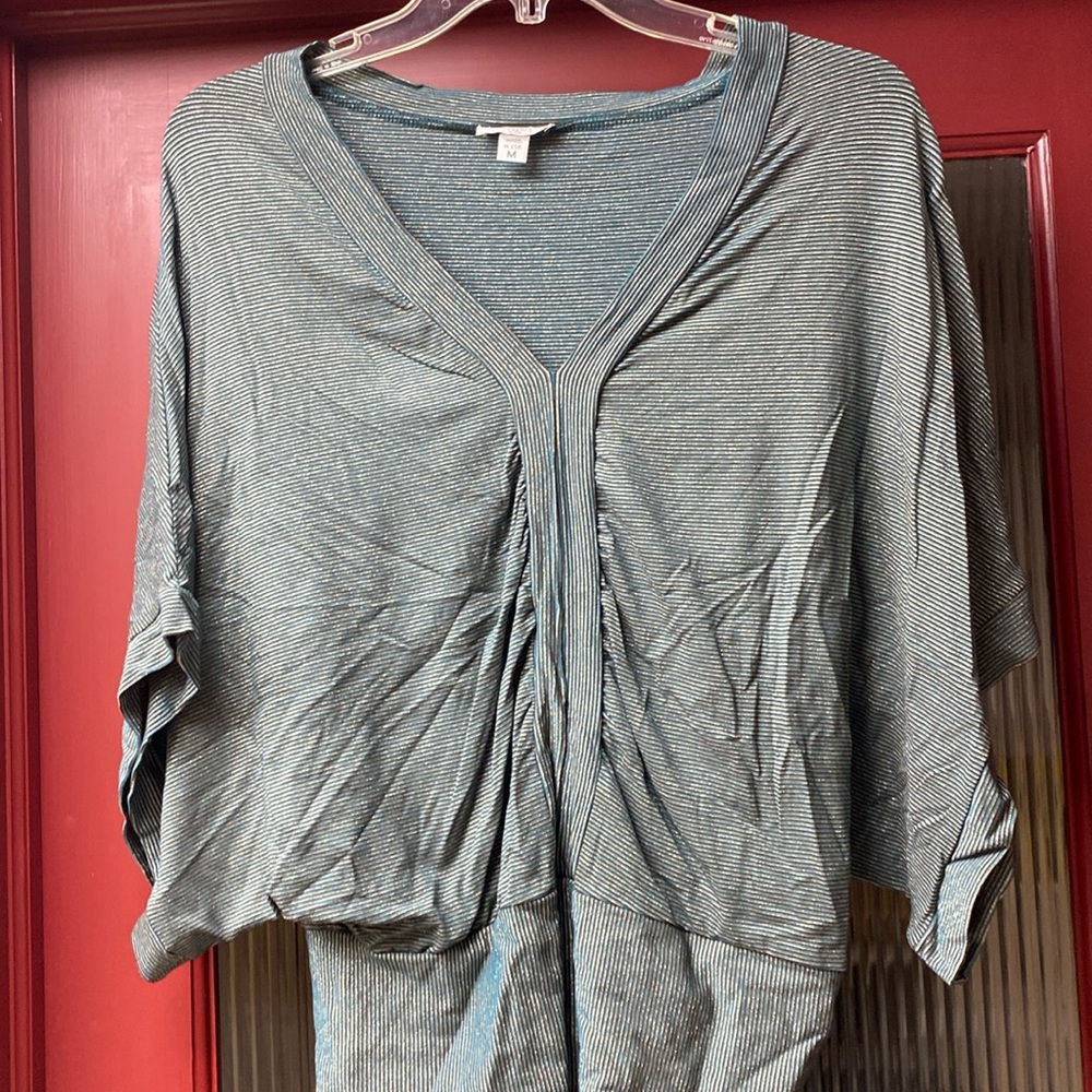 Shine New York Green Gold Sparkling Top NeverUsed Made in 🇺🇸